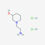 Structure of 1-(2-aMinoethyl)piperidin-3-ol dihydrochloride
