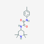 Structure of N1-(2,2,6,6-tetraMethylpiperidin-4-yl)-N2-p-tolyloxalaMide