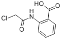 Structure of Benzoic acid, 2-((chloroacetyl)amino)-