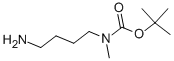 Structure of tert-Butyl N-(3-aminopropyl)-N-methylcarbamate