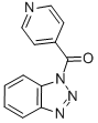 Structure of 1-(4-PYRIDYLCARBONYL)BENZOTRIAZOLE