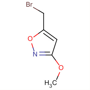 Isoxazole, 5-(bromomethyl)-3-methoxy-结构式