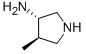 Structure of (3S-trans)-4-Methylpyrrolidin-3-amine