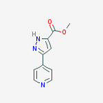 Structure of Methyl 5-(4-Pyridinyl)pyrazole-3-carboxylate