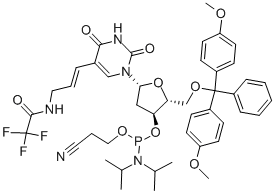 Structure of 5-AMINOALLYL-DU CEP