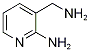 Structure of 3-(Aminomethyl)pyridin-2-amine