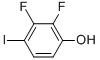 Structure of 2,3-Difluoro-4-iodophenol
