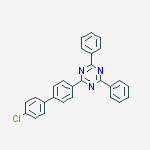2-(4'-Chloro[1,1'-biphenyl]-4-yl)-4,6-diphenyl-1,3,5-triazine结构式