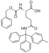 Z-GLN(MTT)-OH结构式