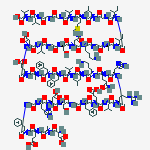 Structure of Amyloid β-peptide (1-40) (rat)