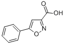 Structure of 5-PHENYLISOXAZOLE-3-CARBOXYLIC ACID