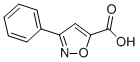 Structure of 3-PHENYL-5-ISOXAZOLECARBOXYLIC ACID