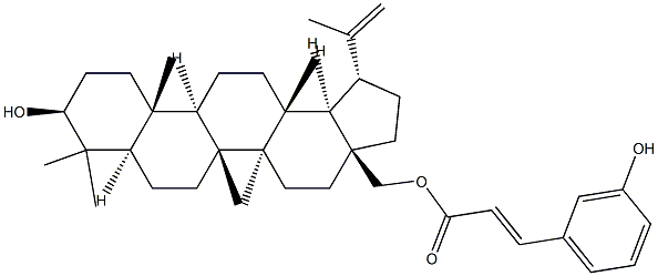 Structure of 3-O-(E)-p-Coumaroylbetulin