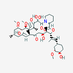 Structure of (5r,7s,8r,9s,11s,13e,15r,18s,19r,20s,23s)-3,3,8,18-tetrahydroxy-20-[(e)-1-[(1r,3r,4r)-4-hydroxy-3-methoxycyclohexyl]prop-1-en-2-yl]-7,9-dimethoxy-5,11,13,19-tetramethyl-15-prop-2-enyl-21-oxa-1-azabicyclo[21.4.0]heptacos-13-ene-2,4,16,22-tetrone