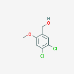 Structure of (4,5-Dichloro-2-methoxyphenyl)methanol