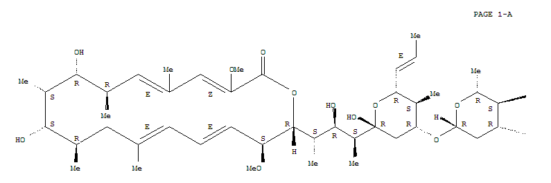 Structure of concanamycin D