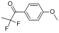 Structure of 1-Propanone,2,2-difluoro-1-(4-methoxyphenyl)-
