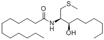 D-ERYTHRO-1-METHYLTHIOHYDROCERAMIDE结构式