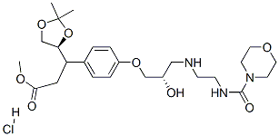 Structure of Landiolol hydrochloride