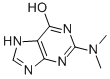 Structure of N2,N2-DIMETHYLGUANINE