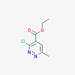 Structure of Ethyl 3-chloro-6-methylpyridazine-4-carboxylate