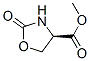 Structure of 4-Oxazolidinecarboxylicacid, 2-oxo-, methyl ester, (4R)-