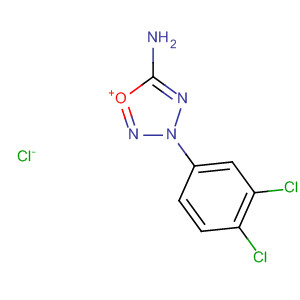 Structure of 5-AMINO-3-(3,4-DICHLOROPHENYL)-1,2,3,4-OXATRIAZOLIUM CHLORIDE