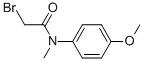 Structure of 2-BROMO-N-(4-METHOXY-PHENYL)-N-METHYL-ACETAMIDE