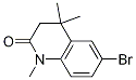 Structure of 6-broMo-1,4,4-triMethyl-3,4-dihydroquinolin-2(1H)-one
