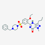 Structure of Benzyl Sildefil
