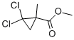 Structure of METHYL 2,2-DICHLORO-1-METHYLCYCLOPROPANECARBOXYLATE