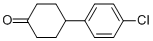 Chemical structure of Cyclohexanone, 4-(4-chlorophenyl)-