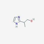 2-(1H-iMidazol-2-yl)propan-1-ol结构式