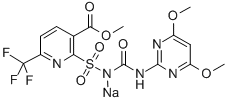 Structure of FLUPYRSULFURON-METHYL SODIUM