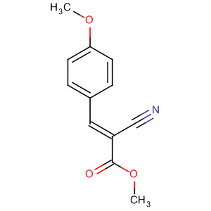 2-Propenoic acid, 2-cyano-3-(4-methoxyphenyl)-, methyl ester, (E)-结构式