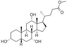 Structure of CHOLIC ACID METHYL ESTER