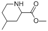 Structure of 4-METHYL-PIPERIDINE-2-CARBOXYLIC ACID METHYL ESTER