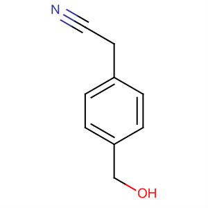 Benzeneacetonitrile, 4-(hydroxymethyl)-结构式