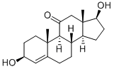 Structure of 4-Androsten-3beta,17beta-diol-11-one