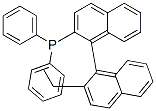 Structure of (S)-2-Diphenyphosphino-2-ethyl-1,1-binaphthyl