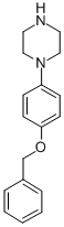 Structure of 1-(4-BENZYLOXY-PHENYL)-PIPERAZINE