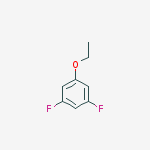 Structure of 1-ethoxy-3,5-difluorobenzene