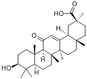 Structure of 18alpha-Glycyrrhetinic acid