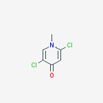 Structure of 2,5-Dichloro-1-methyl-3,6-2H-pyridin-4-one