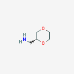 Structure of (R)-C-[1,4]Dioxan-2-yl-methylamine