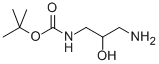 N-BOC-1,3-DIAMINO-2-PROPANOL结构式