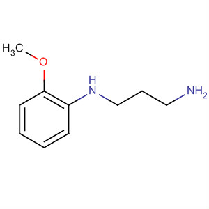Structure of 1,3-Propanediamine, N-(2-methoxyphenyl)-