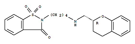 Structure of repinotan
