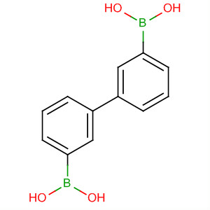 Structure of Boronic acid, [1,1'-biphenyl]-3,3'-diylbis-