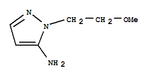 Structure of 1H-Pyrazol-5-amine,1-(2-methoxyethyl)-